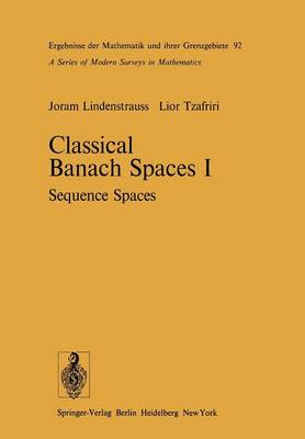 Book cover for Classical Banach Spaces