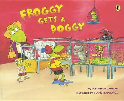 Book cover for Froggy Gets a Doggy