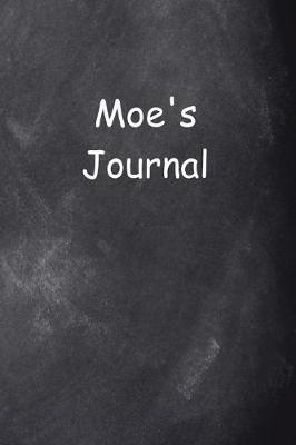 Cover of Moe Personalized Name Journal Custom Name Gift Idea Moe