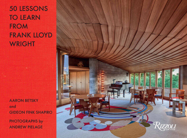 Book cover for 50 Lessons to Learn from Frank Lloyd Wright
