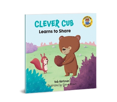 Book cover for Clever Cub Learns to Share