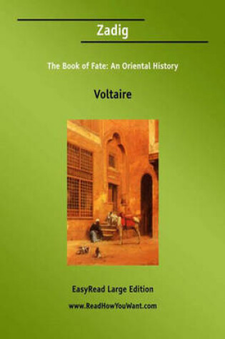 Cover of Zadig the Book of Fate