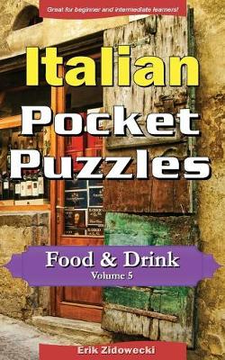 Book cover for Italian Pocket Puzzles - Food & Drink - Volume 5