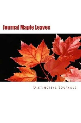 Cover of Journal Maple Leaves