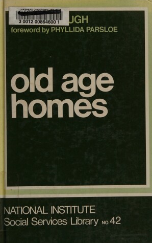 Book cover for Old Age Homes