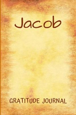 Book cover for Jacob Gratitude Journal