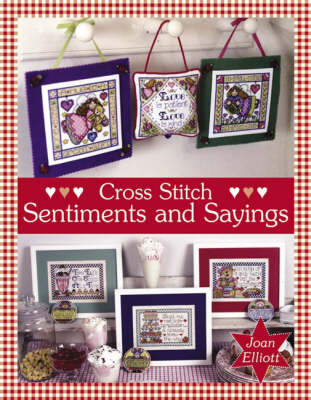 Book cover for Cross Stitch Sentiments & Sayings