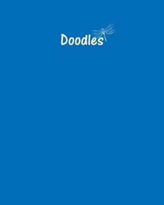 Book cover for Doodles Journal - Great for Sketching, Doodling or Planning with Cobalt Blue Cov