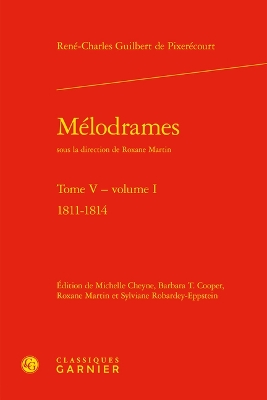 Cover of Melodrames. Tome V, Volume I