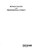 Book cover for Professional Ethics