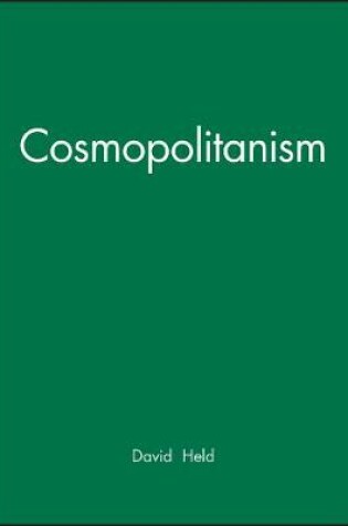 Cover of Cosmopolitanism