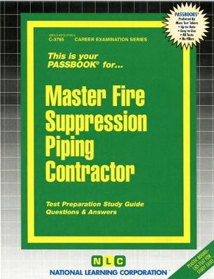 Book cover for Master Fire Suppression Piping Contractor