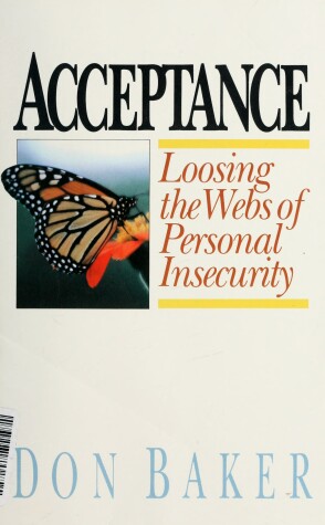 Book cover for Acceptance Loosing the Webs of Personal Insecurity