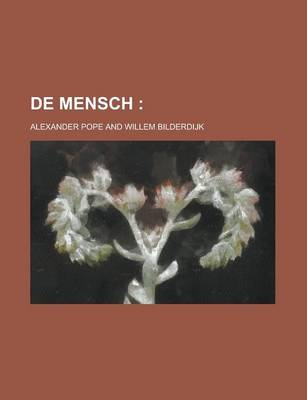 Book cover for de Mensch
