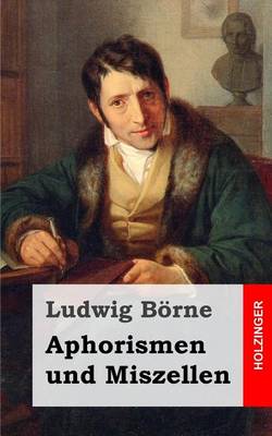 Book cover for Aphorismen und Miszellen