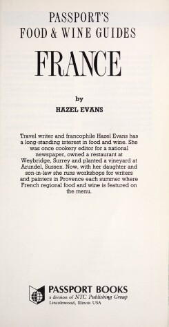 Book cover for France