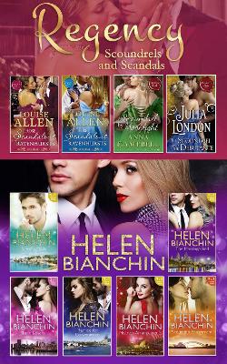 Book cover for The Helen Bianchin And The Regency Scoundrels And Scandals Collections