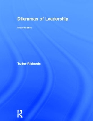 Book cover for Dilemmas of Leadership