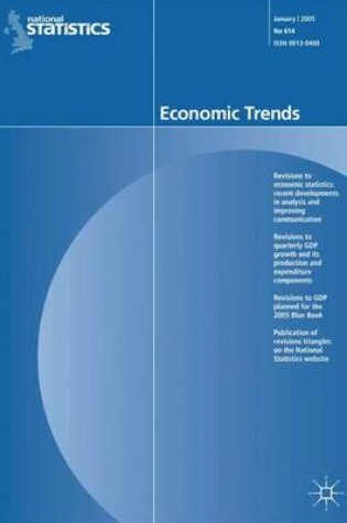 Cover of Economic Trends Vol 623 October 2005