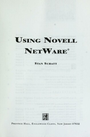 Cover of Using Novell NetWare