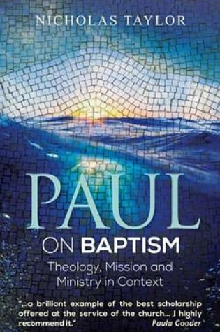 Cover of Paul on Baptism