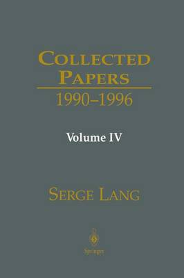 Book cover for Collected Papers IV