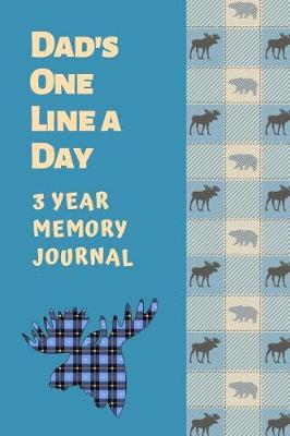 Book cover for Dad's One Line A Day