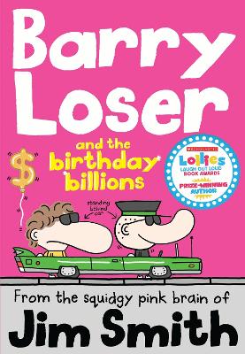 Book cover for Barry Loser and the birthday billions