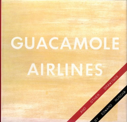 Book cover for Ruscha Guacamole Airlines a