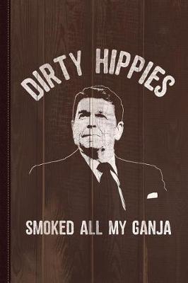 Book cover for I Smell Hippies Reagan Journal Notebook