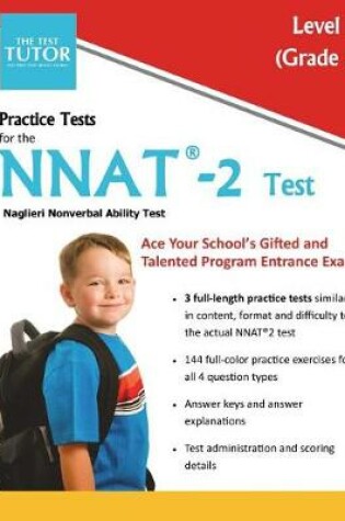 Cover of Practice Tests for the NNAT 2 Test - Level C