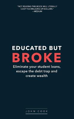 Book cover for Educated but broke