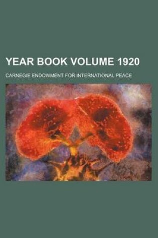 Cover of Year Book Volume 1920