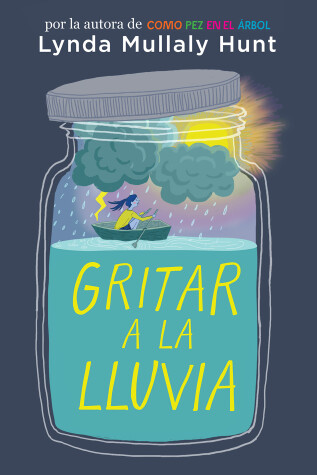 Book cover for Gritar a la lluvia / Shouting at the Rain