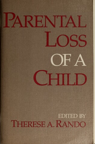 Cover of Parental Loss of a Child