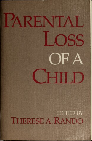 Book cover for Parental Loss of a Child