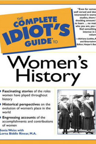 Cover of Complete Idiot's Guide to Women's History
