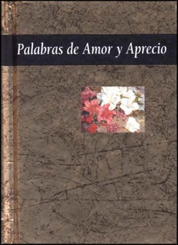 Book cover for Palabras de Amor y Aprecio