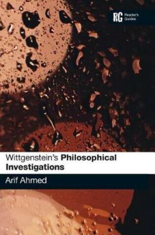 Cover of Wittgenstein's 'Philosophical Investigations'