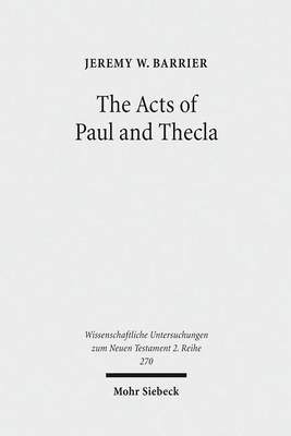 Book cover for The Acts of Paul and Thecla