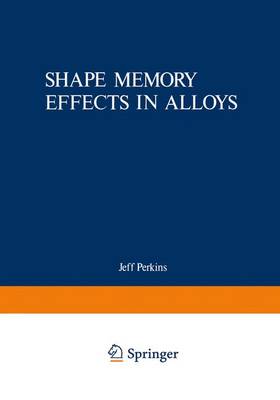 Book cover for Shape Memory Effects in Alloys