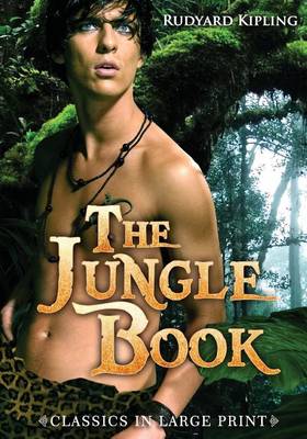 Book cover for The Jungle Book - Large Print