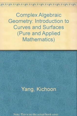 Cover of Complex Algebraic Geometry