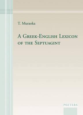 Book cover for A Greek-English Lexicon of the Septuagint