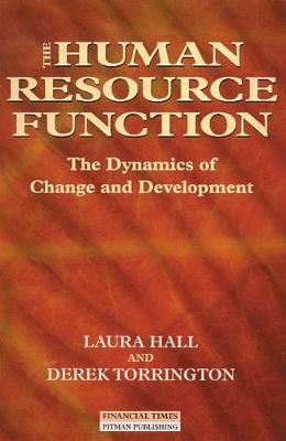 Book cover for The Human Resource Function The Dynamics Of Change And Development
