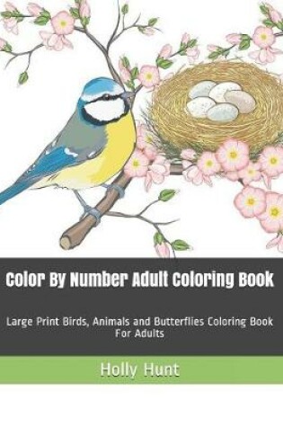 Cover of Color by Number Adult Coloring Book