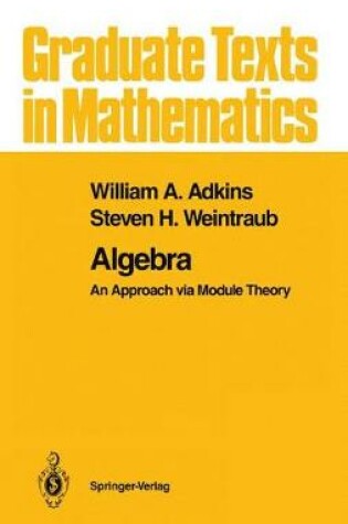 Cover of Algebra