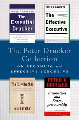 Book cover for The Peter Drucker Collection on Becoming an Effective Executive