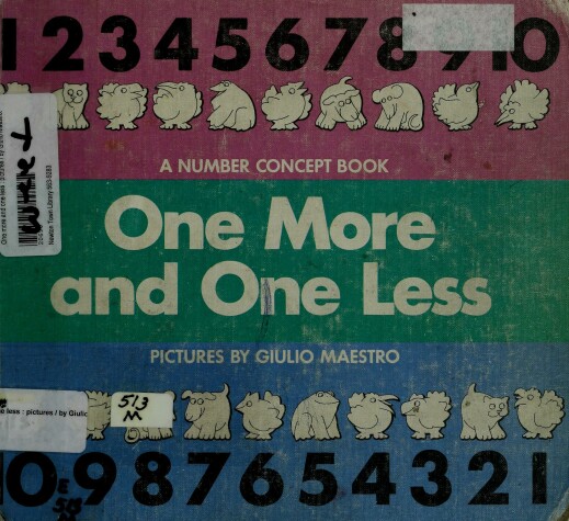 Book cover for One More and One Less