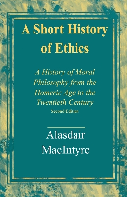 Cover of A Short History of Ethics